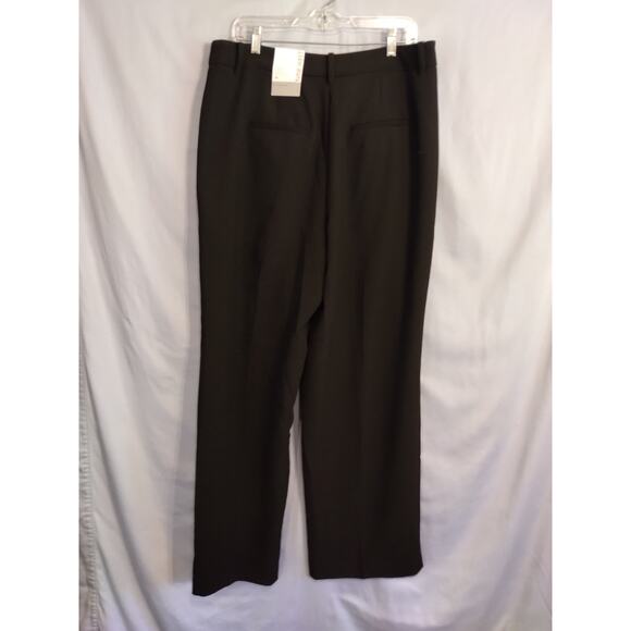 Nine West High Rise Wide Leg Black Dress Pants - Picture 1 of 4